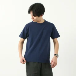 BARNS T-Shirts^/ BR-1100 Hanging jersey S/S Crew neck