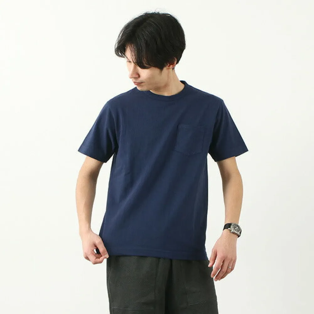 BARNS T-Shirts^/ BR-1100 Hanging jersey S/S Crew neck
