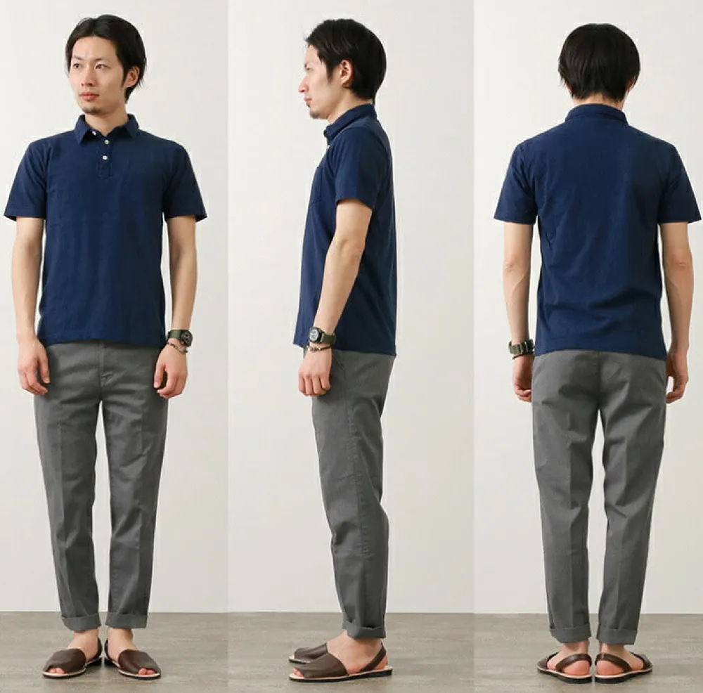 BARNS T-Shirts^/ BR-1006 Hanging Jersey Short Sleeve Polo Shirt