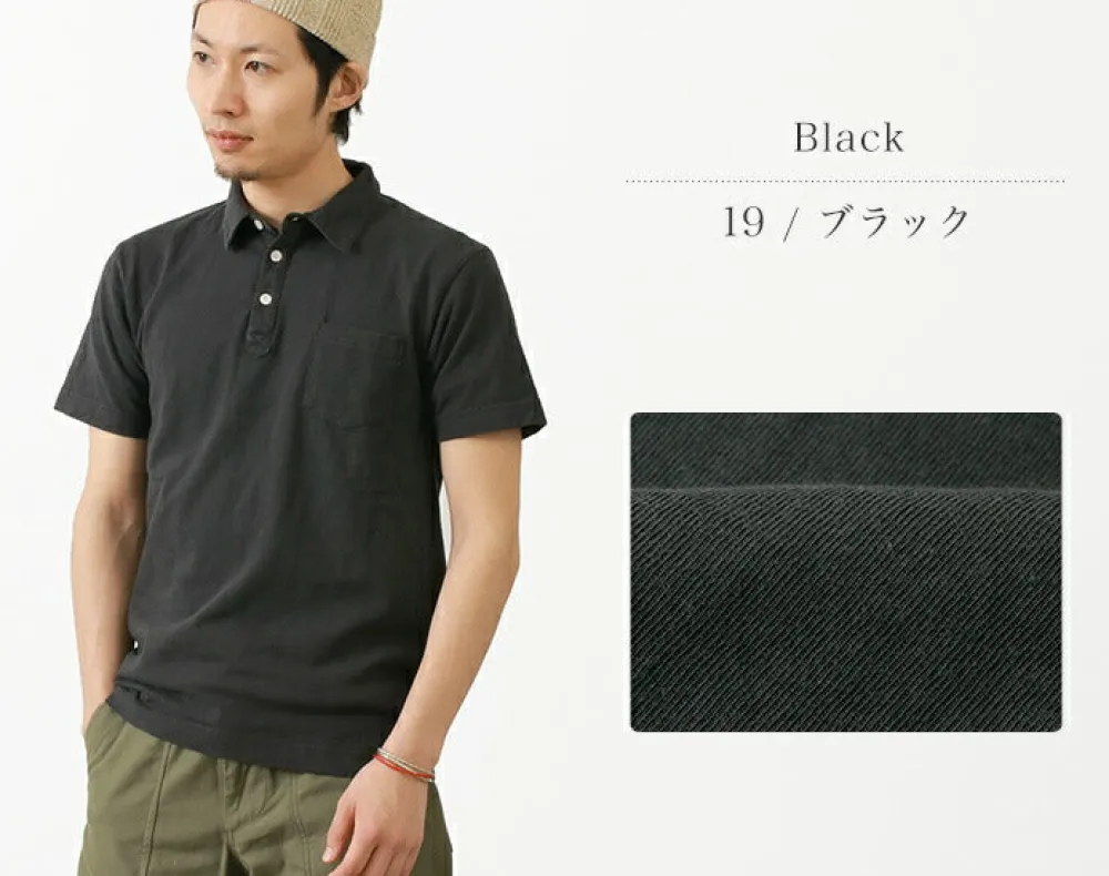 BARNS T-Shirts^/ BR-1006 Hanging Jersey Short Sleeve Polo Shirt