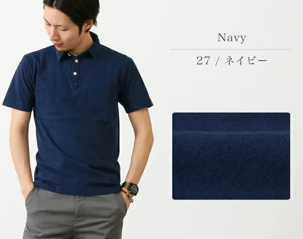 BARNS T-Shirts^/ BR-1006 Hanging Jersey Short Sleeve Polo Shirt