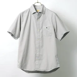 BARNS Shirts^/ BR-5266 Ox S/S button-down shirt