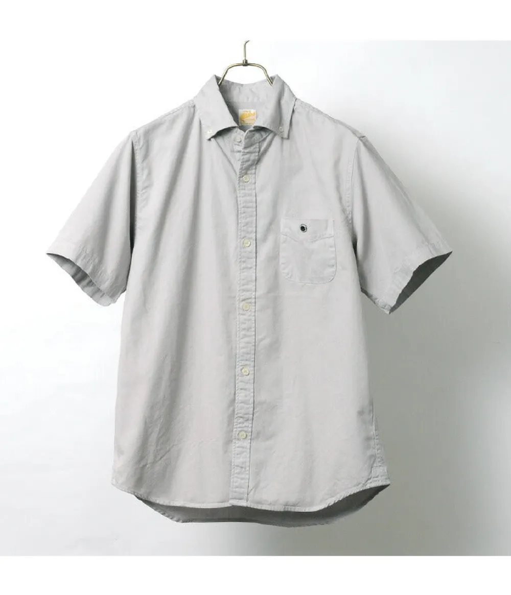 BARNS Shirts^/ BR-5266 Ox S/S button-down shirt