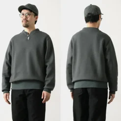BARNS Sweatshirts^/ Cozun Button Works Concho Sweatshirt