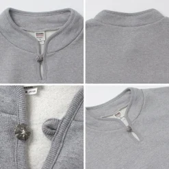 BARNS Sweatshirts^/ Cozun Button Works Concho Sweatshirt