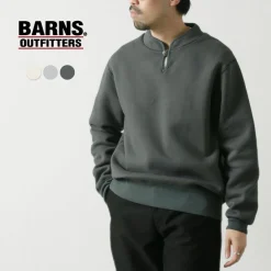 BARNS Sweatshirts^/ Cozun Button Works Concho Sweatshirt