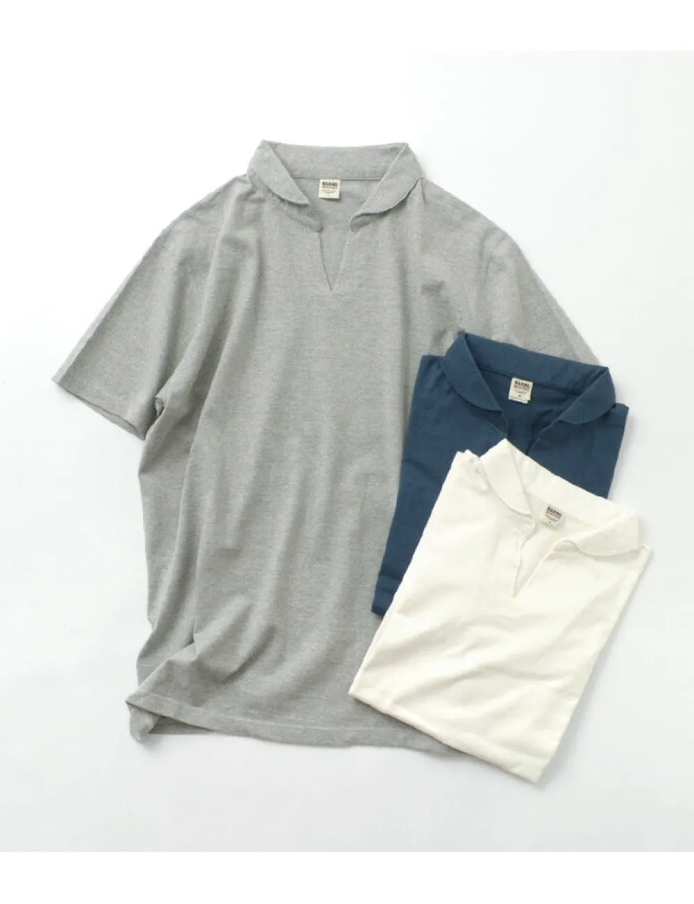 BARNS T-Shirts^/ Cozun Knit Vintage Skipper Polo Shirt