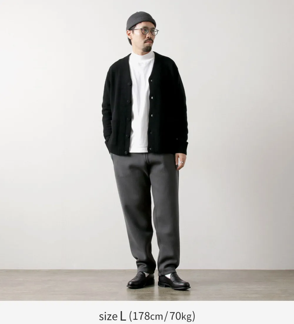 BARNS Trousers^/ Cozun Wide Tapered Pants
