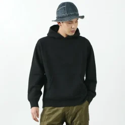 BARNS Sweatshirts^/ Hanging Knit Wide Hoodie