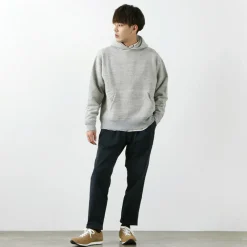 BARNS Sweatshirts^/ Hanging Knit Wide Hoodie