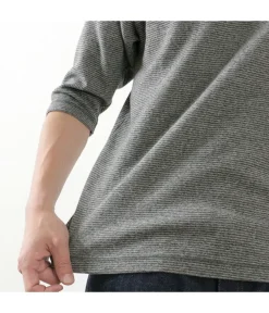 BARNS T-Shirts^/ Heavy spun milled fabric 6.5/10 sleeve T-shirt