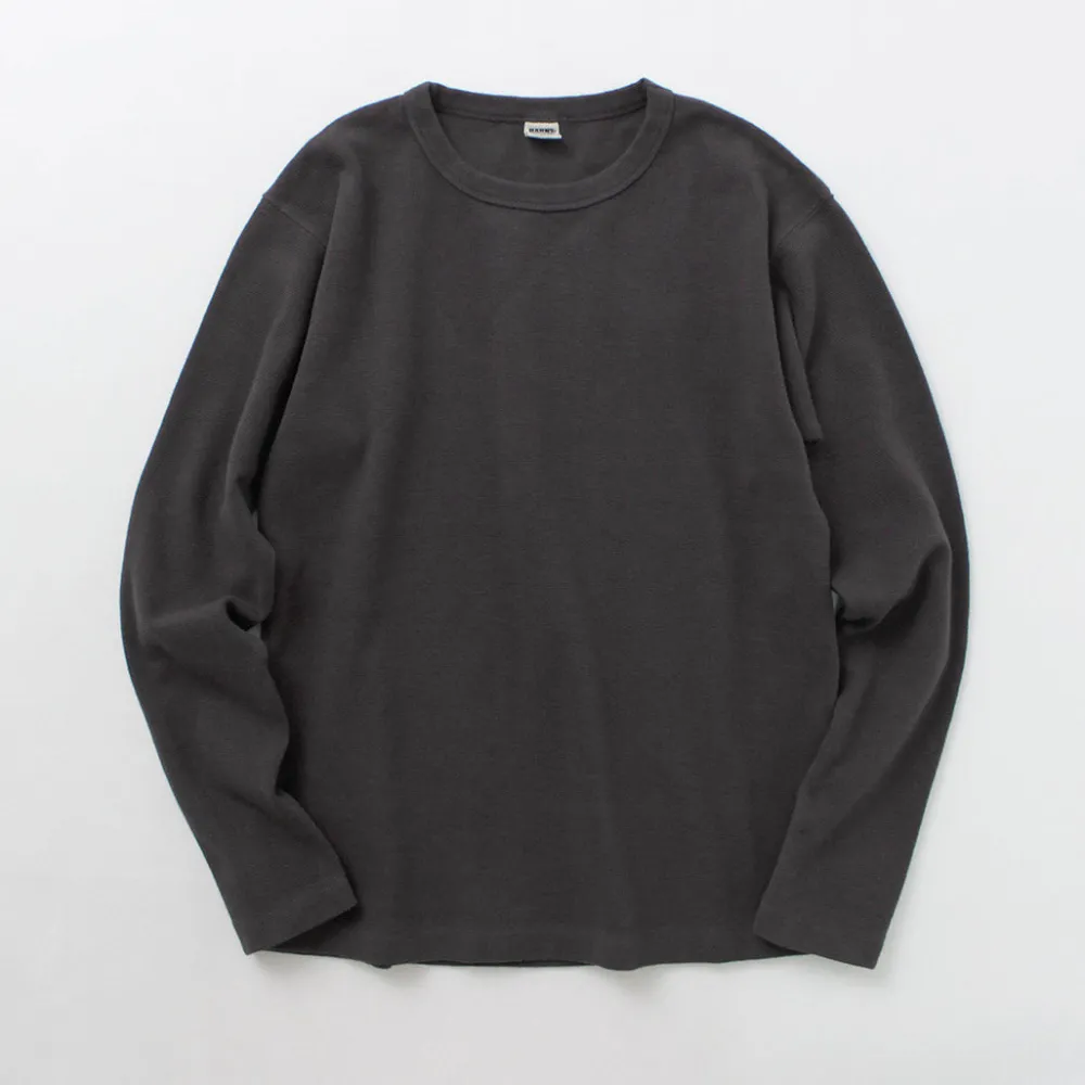 BARNS T-Shirts^/ Heavy Spun Milled Fabric Long Sleeve T-Shirt
