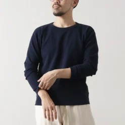 BARNS T-Shirts^/ Heavy Spun Milled Fabric Long Sleeve T-Shirt