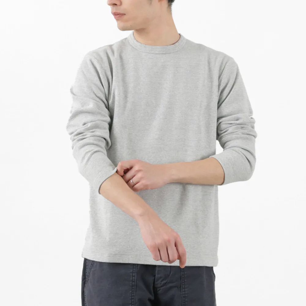 BARNS T-Shirts^/ Heavy Spun Milled Fabric Long Sleeve T-Shirt