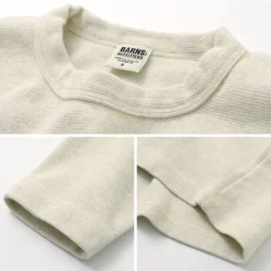 BARNS T-Shirts^/ Heavy Spun Milled Fabric Long Sleeve T-Shirt