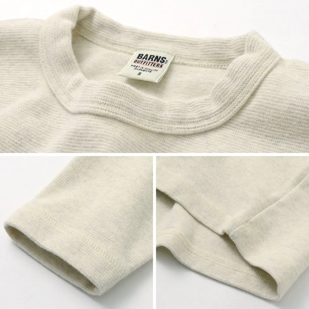 BARNS T-Shirts^/ Heavy Spun Milled Fabric Long Sleeve T-Shirt