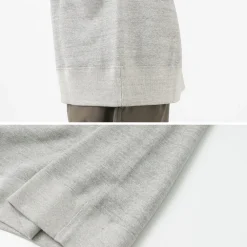 BARNS Sweatshirts^/ Loopwheel wide crew sweatshirt