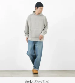 BARNS Sweatshirts^/ Loopwheel wide pull sweatshirt