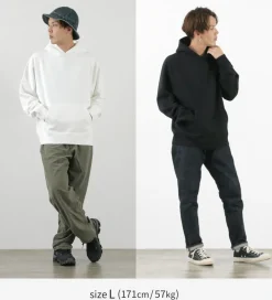 BARNS Sweatshirts^/ Loopwheel wide pull sweatshirt