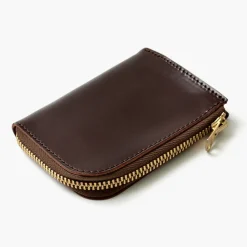 BARNS Wallets^/ L-shaped zipper mini wallet