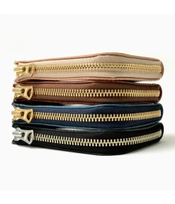 BARNS Wallets^/ L-shaped zipper mini wallet