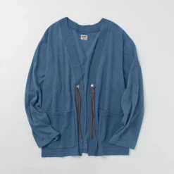 BARNS Cardigans^/ Relaxed Fit Cardigan indigo