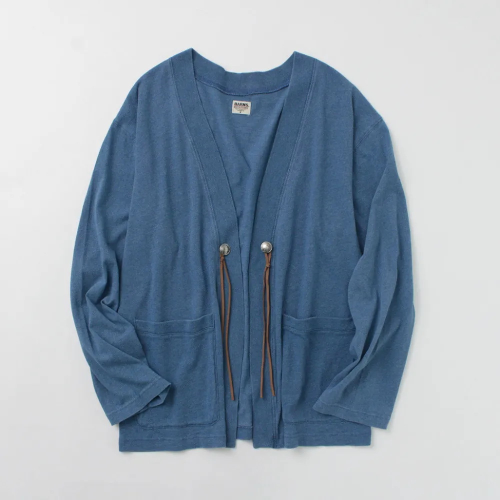 BARNS Cardigans^/ Relaxed Fit Cardigan indigo