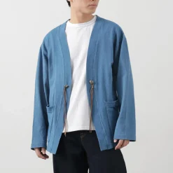 BARNS Cardigans^/ Relaxed Fit Cardigan indigo
