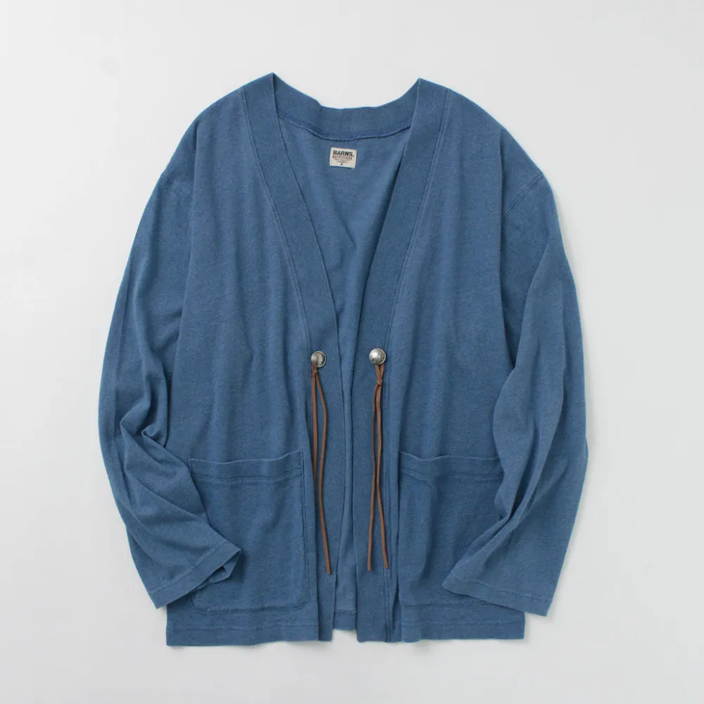 BARNS Cardigans^/ Relaxed Fit Cardigan indigo