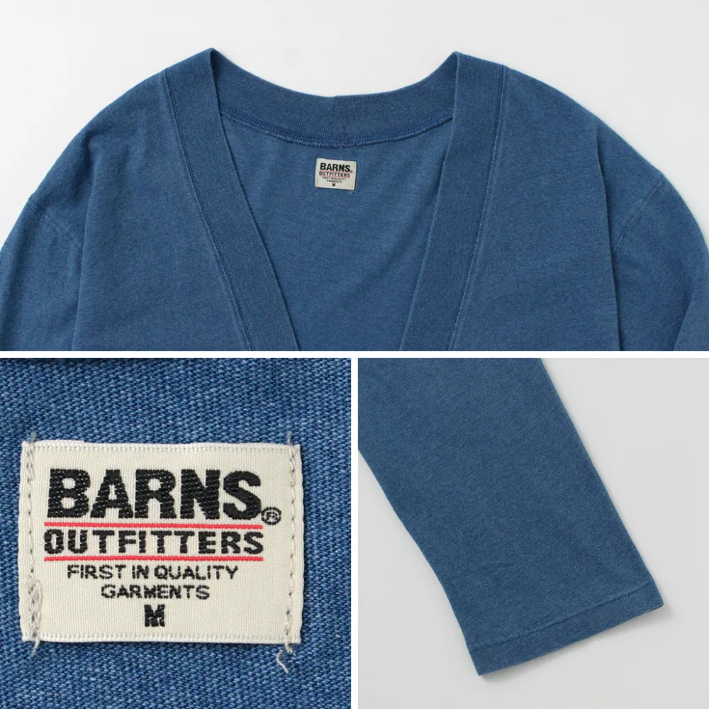 BARNS Cardigans^/ Relaxed Fit Cardigan indigo