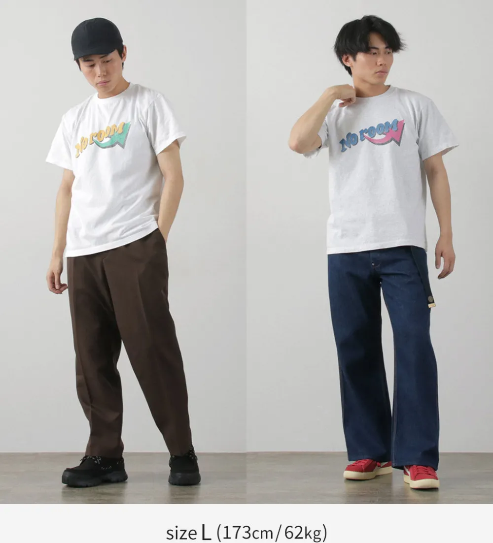 BARNS T-Shirts^/ RE:PRODUCTER Short Sleeve Printed T-Shirt
