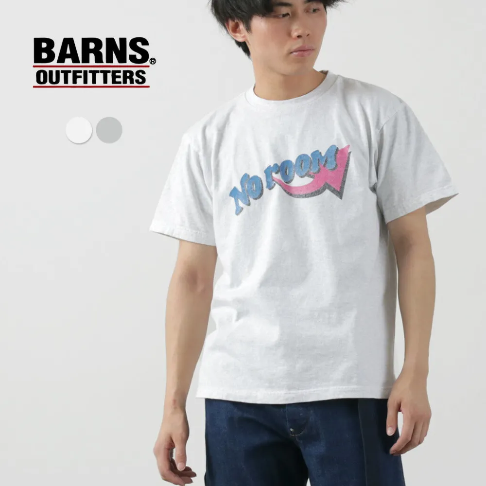 BARNS T-Shirts^/ RE:PRODUCTER Short Sleeve Printed T-Shirt
