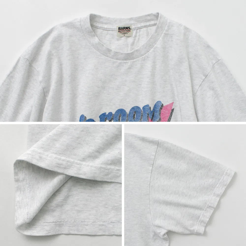 BARNS T-Shirts^/ RE:PRODUCTER Short Sleeve Printed T-Shirt