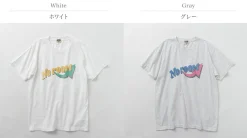 BARNS T-Shirts^/ RE:PRODUCTER Short Sleeve Printed T-Shirt