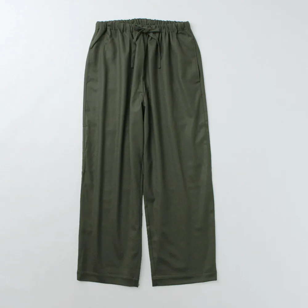 BASISBROEK Trousers^/ MOREMO Wide Pants High Count Flannel
