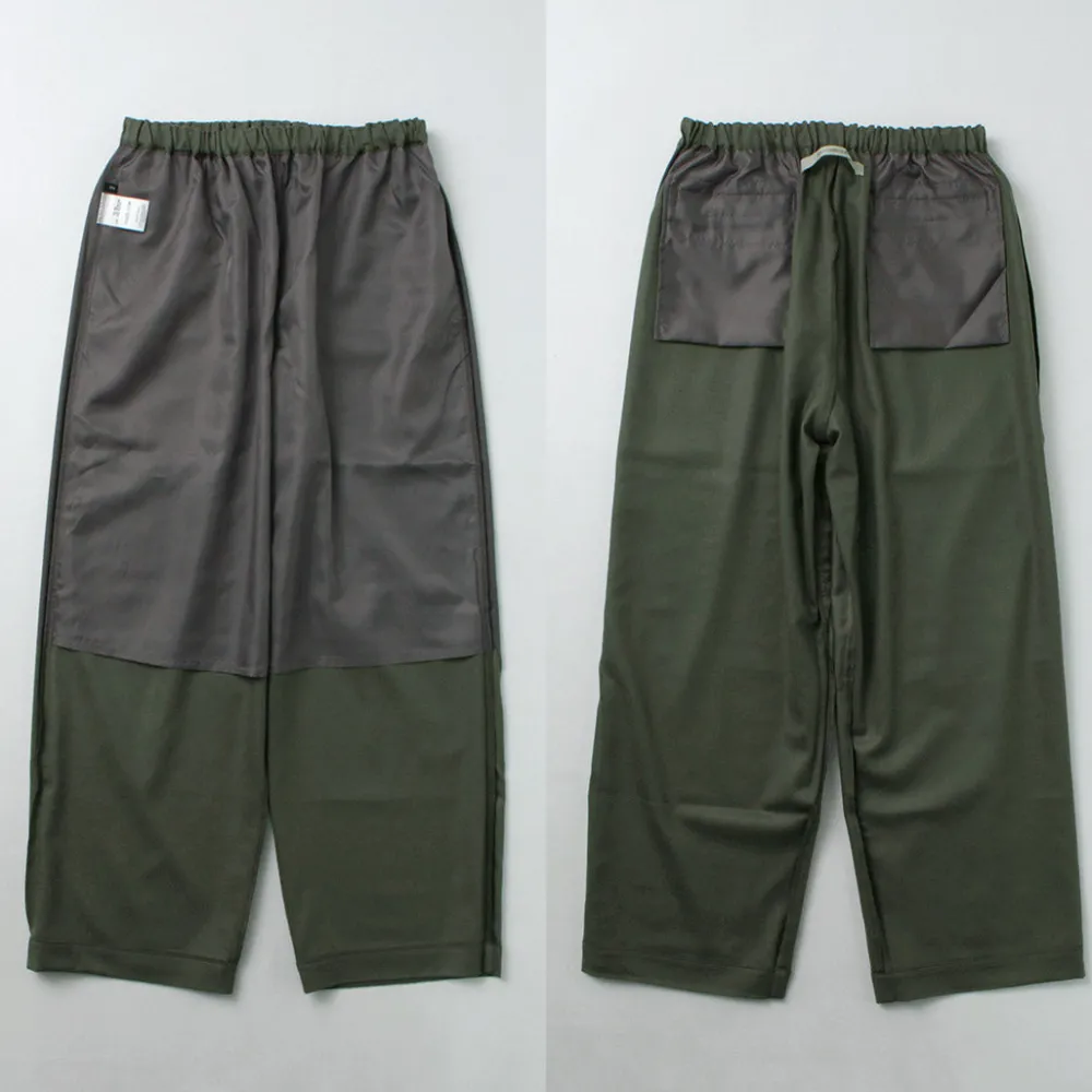 BASISBROEK Trousers^/ MOREMO Wide Pants High Count Flannel