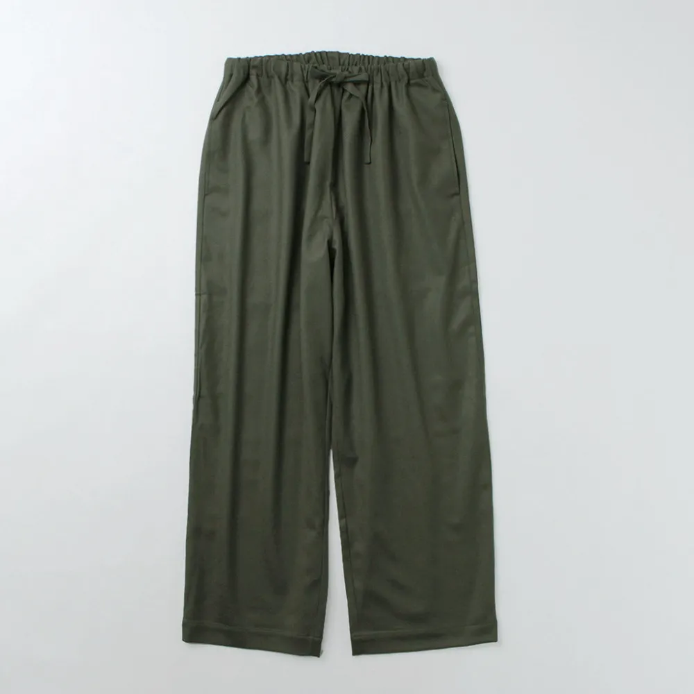 BASISBROEK Trousers^/ MOREMO Wide Pants High Count Flannel