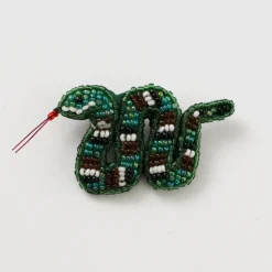 BEADED ACCESSORIES Other Goods^/ Beaded pin badge S