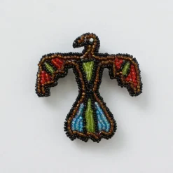 BEADED ACCESSORIES Other Goods^/ Beaded pin badge M