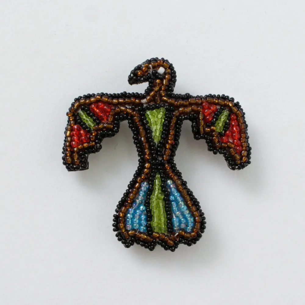 BEADED ACCESSORIES Other Goods^/ Beaded pin badge M