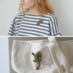 BEADED ACCESSORIES Other Goods^/ Beaded pin badge L