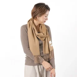 BEEE Scarfs^/ Solid cashmere scarf
