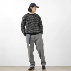 BINGHAMTON KNITTING COMPANY Knits^/ Birds Eye Crew Sweater