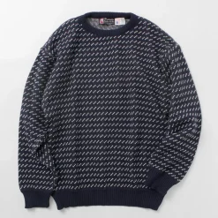 BINGHAMTON KNITTING COMPANY Knits^/ Birds Eye Crew Sweater
