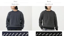BINGHAMTON KNITTING COMPANY Knits^/ Birds Eye Crew Sweater