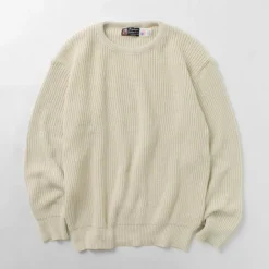 BINGHAMTON KNITTING COMPANY Knits^/ Shaker Crew Knit