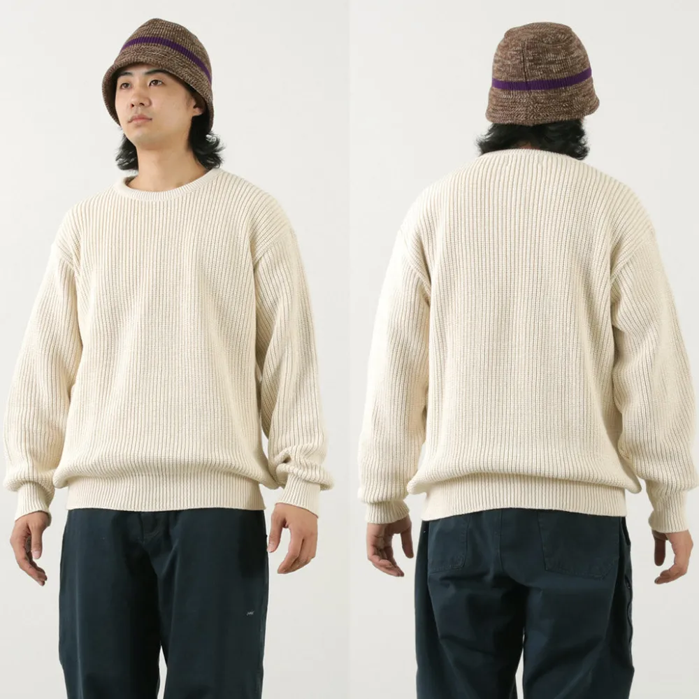 BINGHAMTON KNITTING COMPANY Knits^/ Shaker Crew Knit