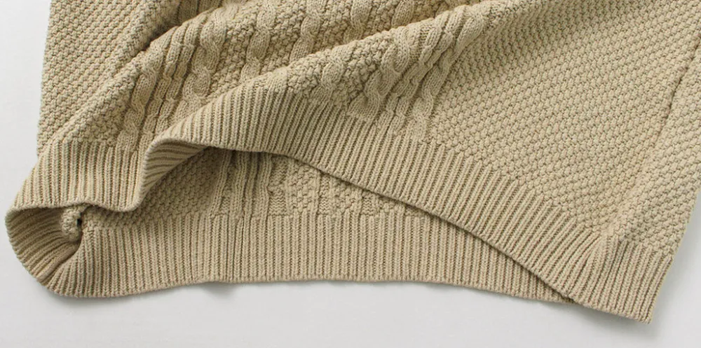 BINGHAMTON KNITTING COMPANY Knits^/ Fisherman Pullover Cotton Knit