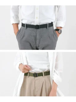 BISON Belts^/ Webbing Belt 30mm Plain Nylon Belt
