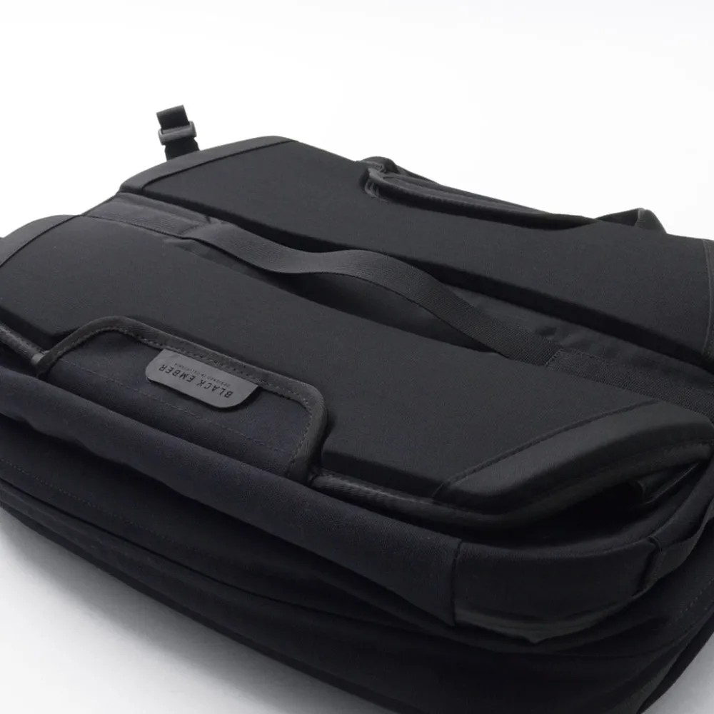 BLACK EMBER Briefcases|Backpacks^/ CORDURA FORGE 500 Denier 3WAY Travel Backpack black